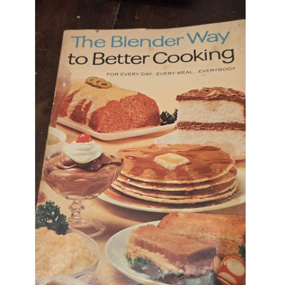 Hamilton Beach The Blender Way to Better Cooking 1965 First Edition Retro Recipe